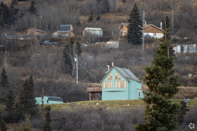 Perched atop steep hillsides, the homes in South Fork are both colorful and unique.