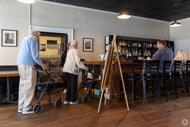 On The Square is a favorite restaurant among locals in Tarboro.