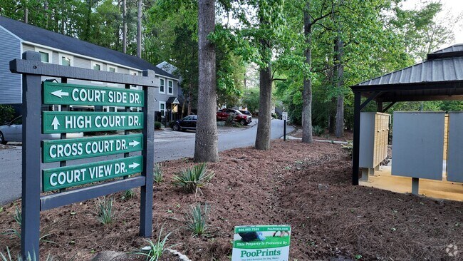Several court options are available when visiting The Academy at Raes Creek.