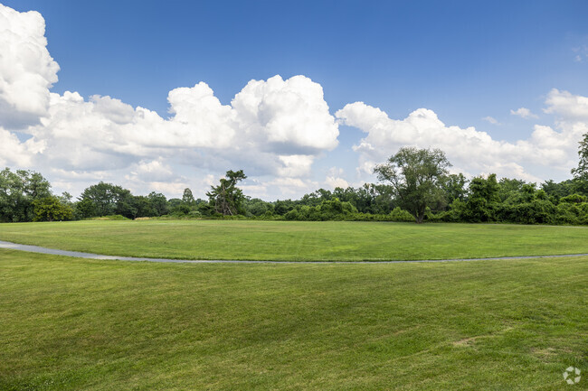 The Cooper Middle School offers students athletic fields and a track in McLean.