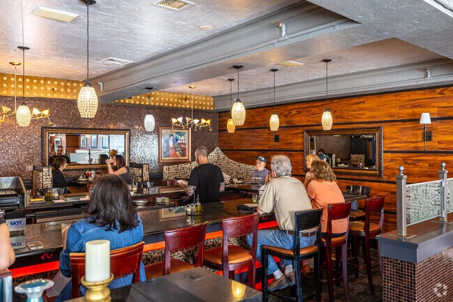 Caffe Italia also has a popular bar area for drinks and classic Italian fare in the East Side neighborhood.