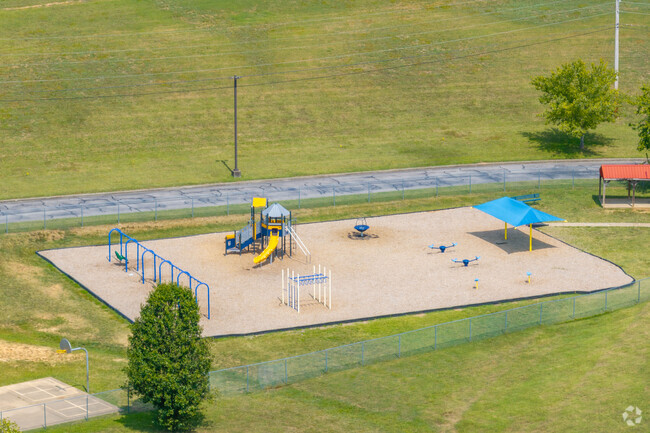 R. Howell Elementary School has a new playground area for recess in Columbia.