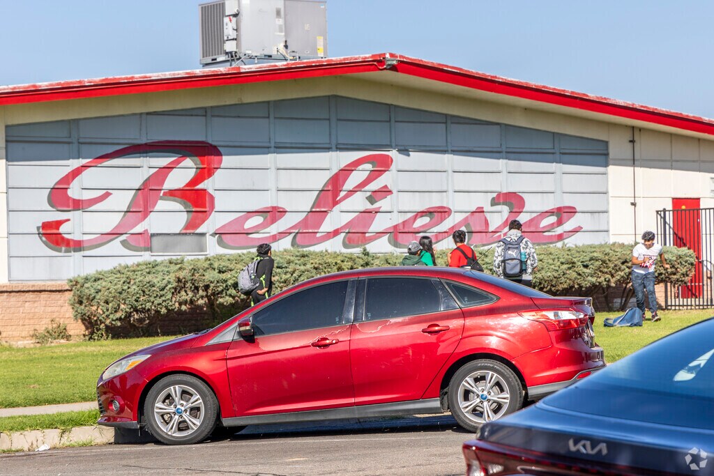 The Castle Park Middle School in Chula Vista.