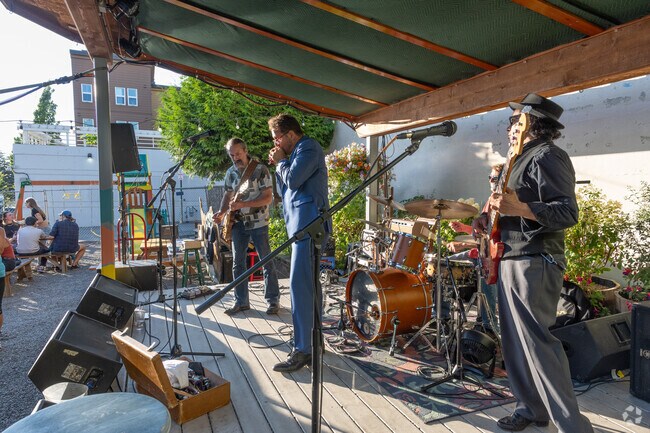 Boundary Bay Brewery offers live music every Monday at their Blue Mondays event.