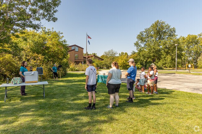 Volunteers from Schlitz Audubon come to Havenwoods to teach about all things nature.