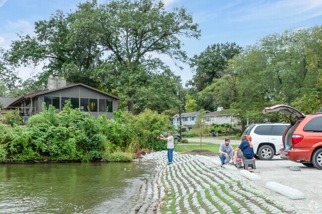 Galloway Park has areas that are popular for fishing.