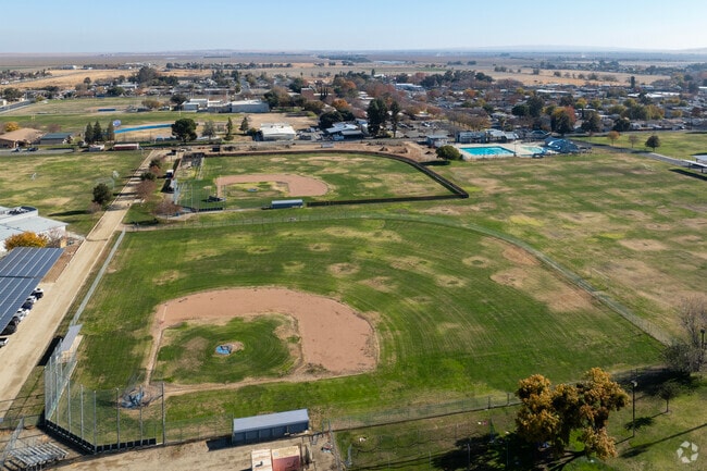 The baseball field at Coalinga Middle School in Coalinga.