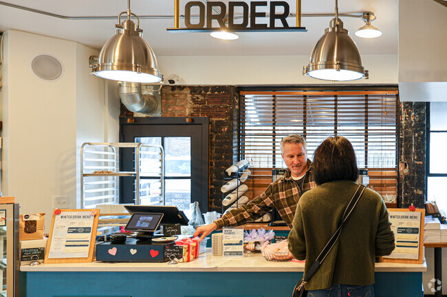 Luna Bakery, a Cedar-Fairmount staple, is known for their smooth coffee and delicious scones.