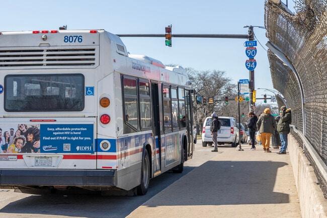 It's easy to get around in Back of the Yards with several active CTA Bus lines.