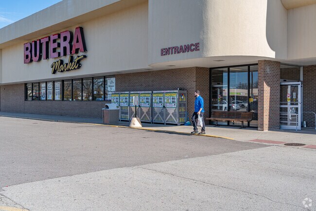 Residents can grab their weekly groceries at the local Butera Market.