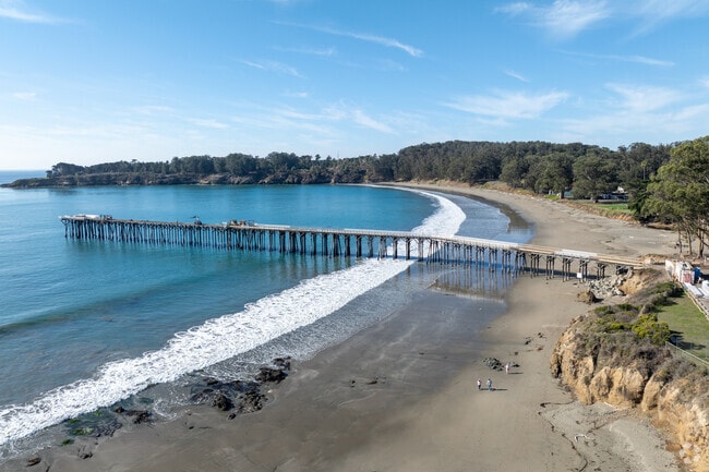 San Simeon Pier is a beautiful place to get away.