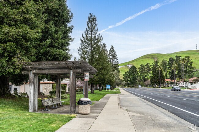County Connection offers convenient bus service along Moraga Road, connecting key East Bay locations.