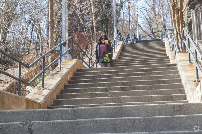 The West 230th Street Steps in Kingsbridge are historic.