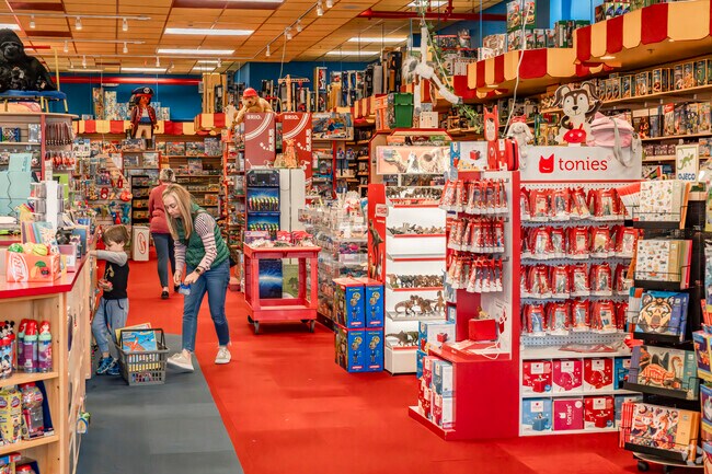 Toy Mania is a popular shopping destination with families of Cotswold.