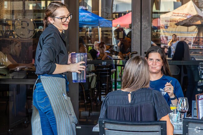 Servers are extremely pleasant at restaurant's at the Hub at Bexley.