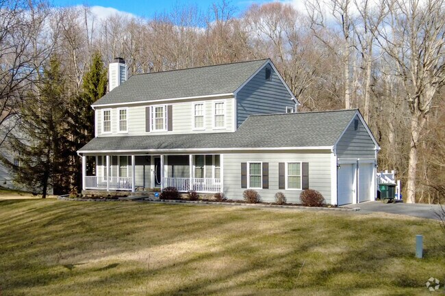 The Grovehurst neighborhood features homes on big lots.