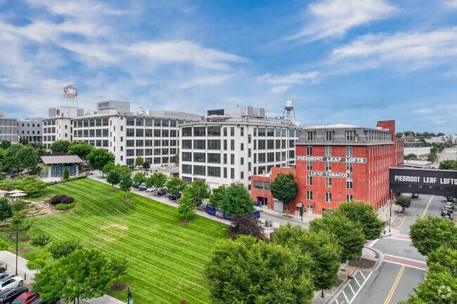 Innovation Quarter has a ton of apartment/condo options all in walking distance of restaurants.