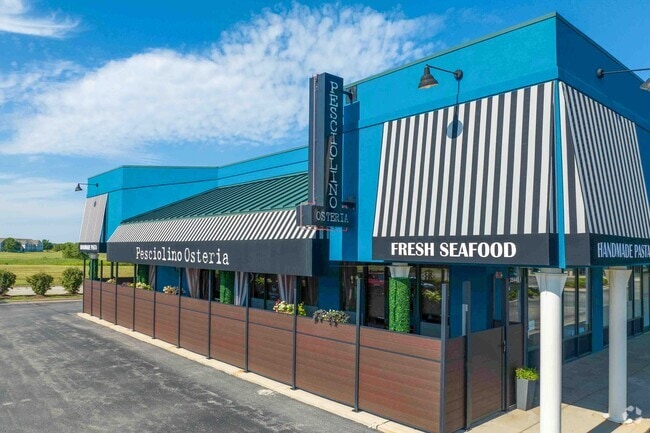 Pesciolino Osteria restaurant near the South DuPage River area is a fabulous restaurant.