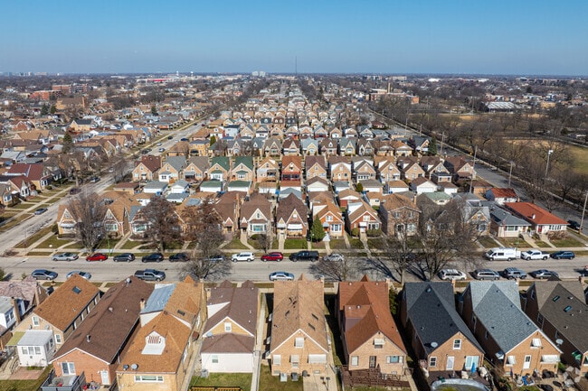 Schorsch Village is a quiet community with easy access to bustling shopping centers and parks.