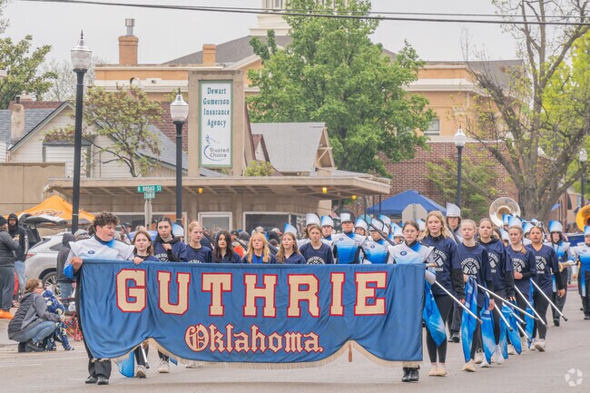 A short drive brings Langston locals to the lively 89er Parade.