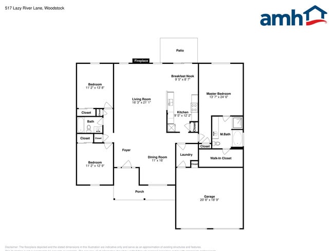 517 Lazy River Ln, Woodstock, GA 30188 - photo 2