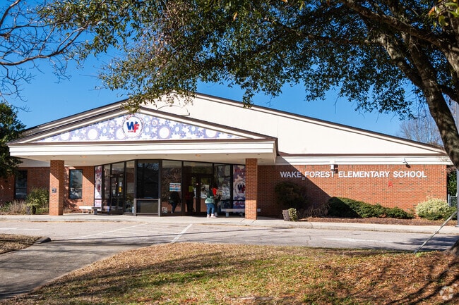 Wake Forest Elementary is a small, public elementary school in the WCPS System.