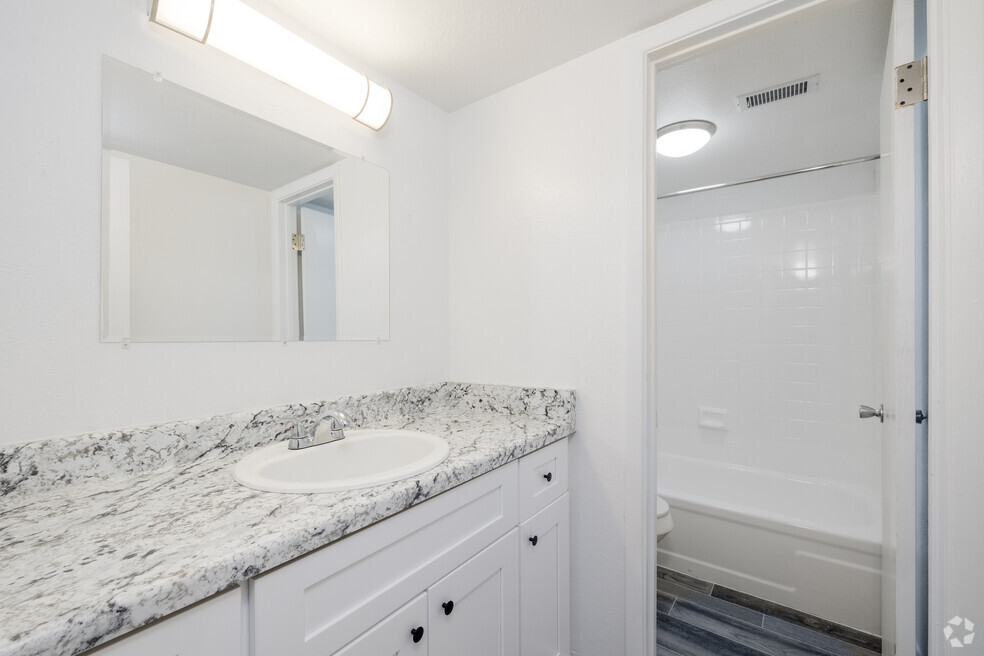 2BR, 1BA - 740SF - Bathroom
