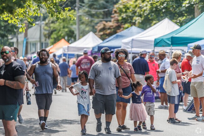 The Peach Festival is an annual event in August near Kent Acres, in Wyoming, DE.