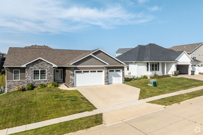 Many homes in Galway Hills are ranches of different sizes, shapes, and colors.