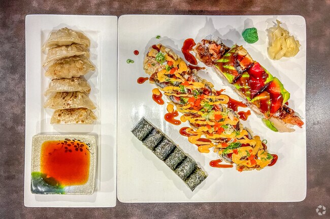 Enjoy some sushi or the experience of hibachi at Sakura Sushi & Hibachi.