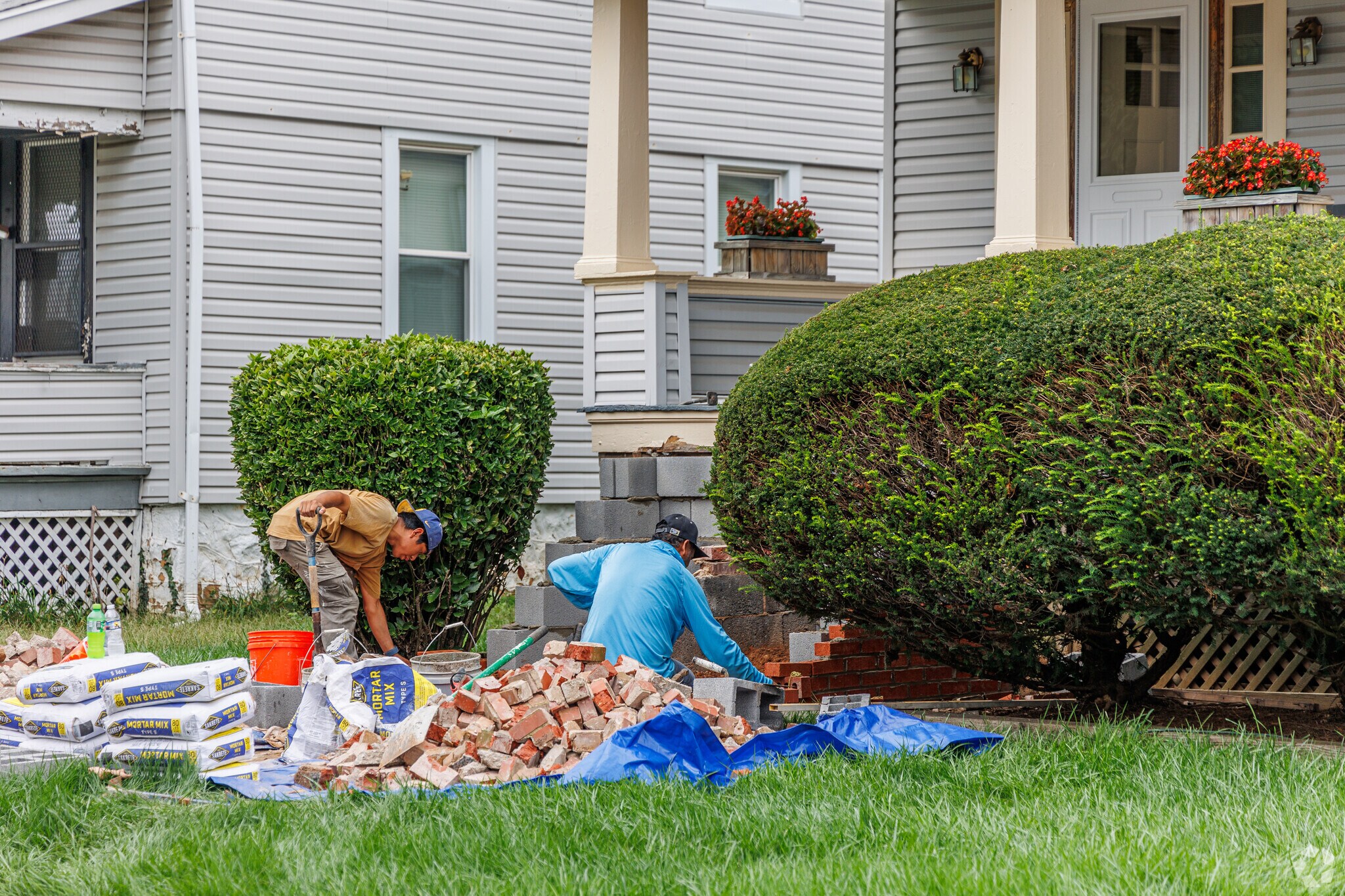 Many Pimlico Good Neighbors residents take pride in the care of their homes.