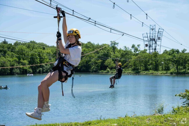 The Forge in Lemont, IL has zip lining as one of the fun and challenging adventures to explore.