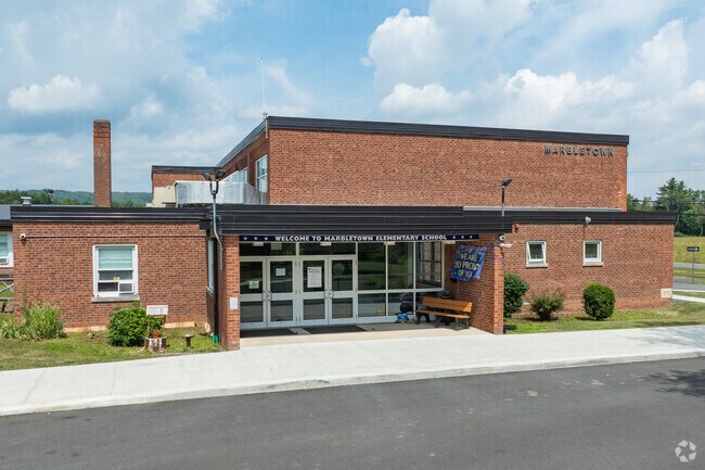 Primary school students from Rosendale attend the B-rated Marbletown Elementary School.