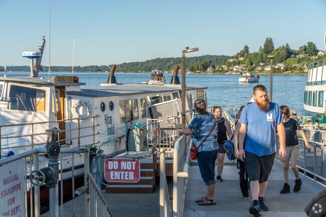 Convenient and scenic, the Port Orchard Ferry Dock connects you to the heart of the region.