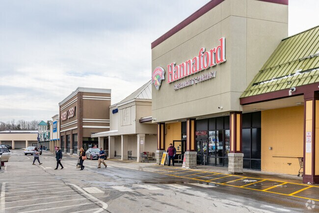 Waterville residents can shop the wide variety at Elm Plaza.