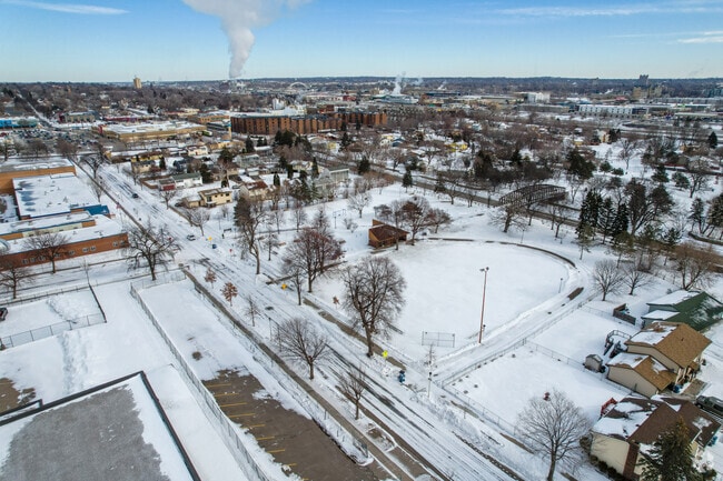 Let the fun begin at Hall Park in the Near North neighborhood in Minneapolis.