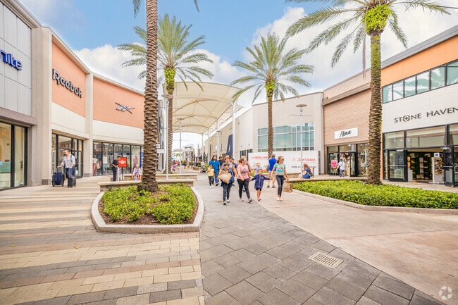 Locals can shop and have fun at Sawgrass Mill Mall in Sawgrass, Florida.
