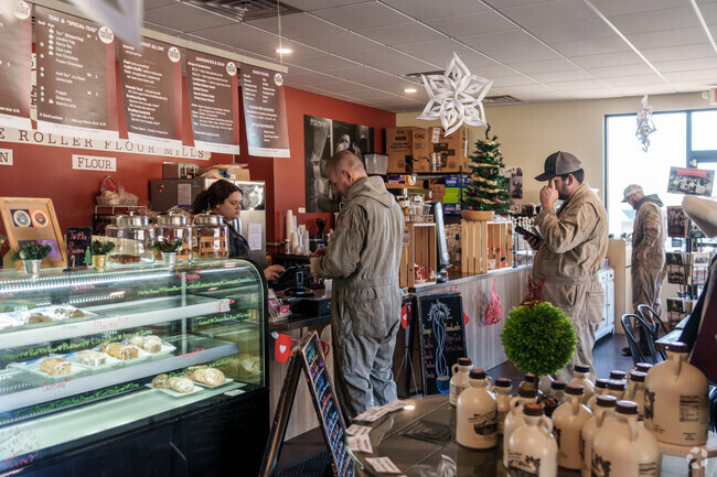 Hunker residents can drop by The Daily Grind for their morning brew before starting their day.