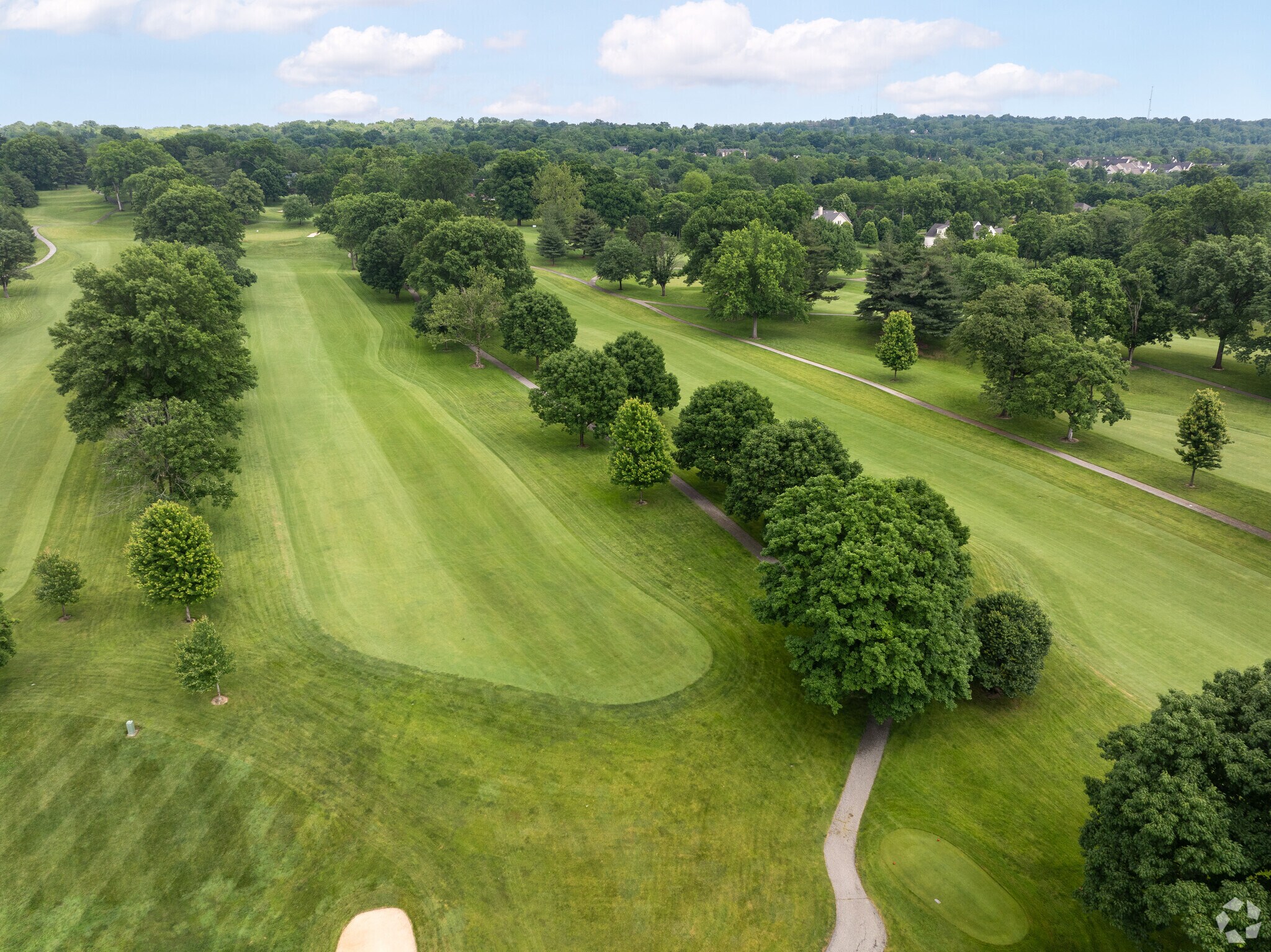 Dillonvale. residents have Blue Ash Golf Course close to their neighborhood.