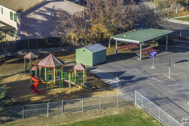 Your kids will never want to leave the playground at Ramon S. Tafoya Elementary School.