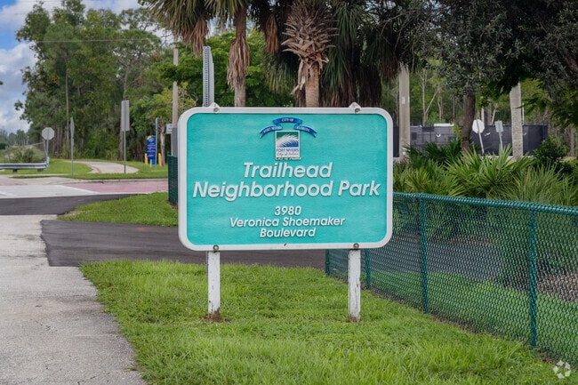 Trailhead Park is adjacent to N. Colonial Linear Park with it's miles of walking trails.