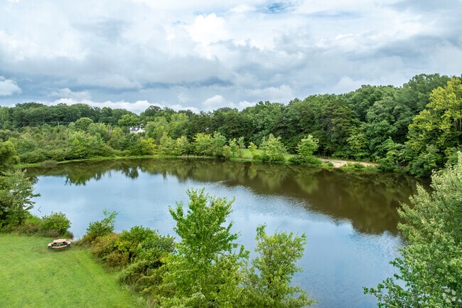 Timbrook Park offers space to relax by the water.