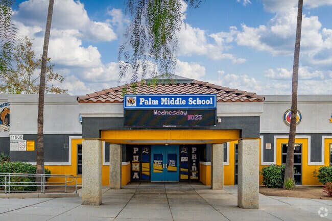 Palm Middle School in Moreno Valley offers students a space to thrive.