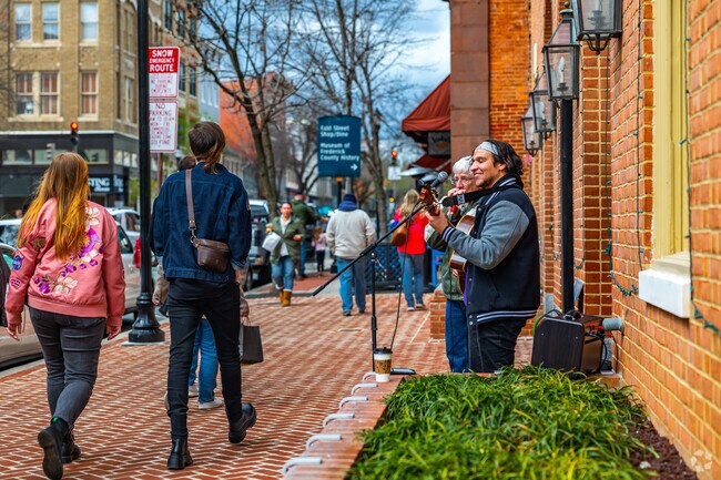 First Saturdays in Downtown Frederick are never short of musical acts along Market Street.
