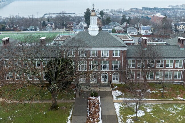 Washington Irving Interm School welcomes students to the start of their education.