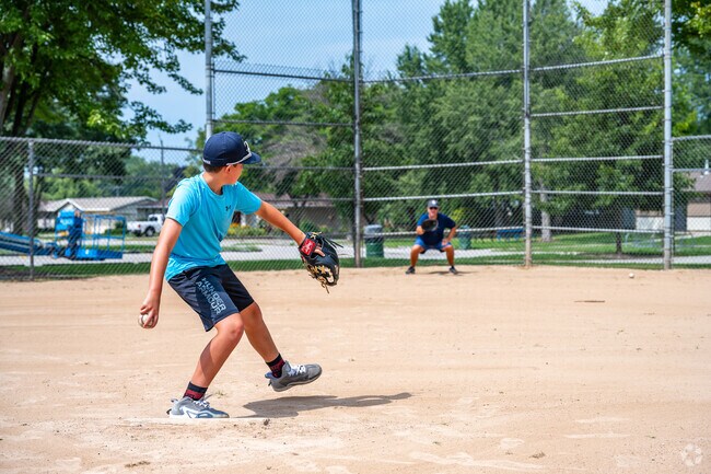 A young Wilder park resident is getting in some practice with dad.