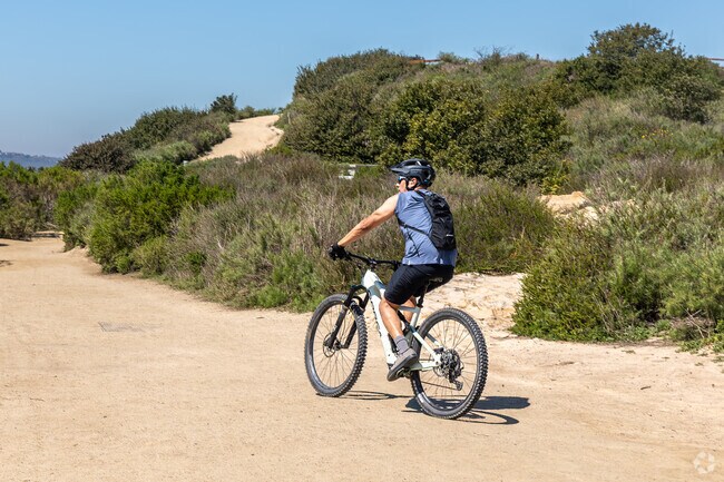 Mystic Hills is a popular starting point for mountain biking enthusiasts, as it's close to the 