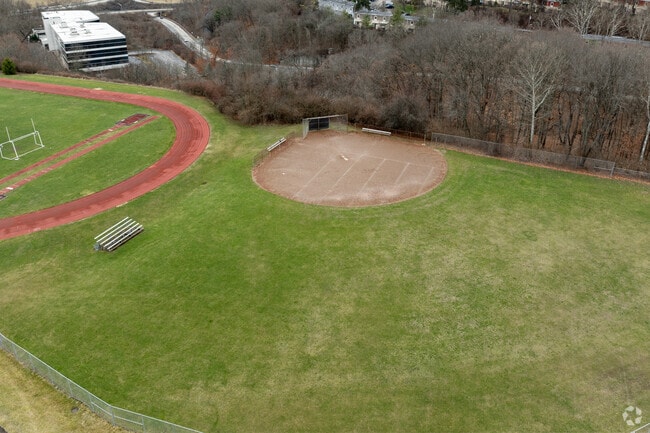 Carlynton Junior/Senior High School has a baseball field for students to play on.