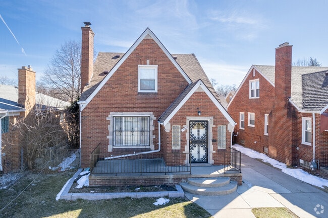 Tudor-style homes add a sense of history and craftsmanship to the Warren Avenue Community’s quiet streets.