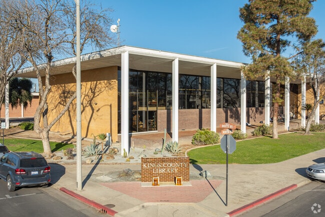 Hanford residents can check out a book or DVD at the Kings County Library.